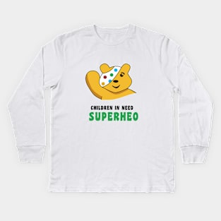 Pudsey Bear 2019 Kids Long Sleeve T-Shirt